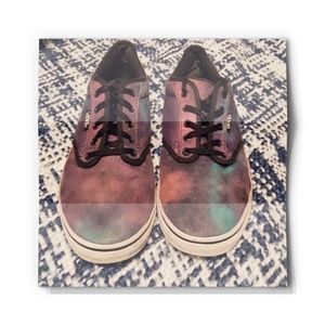 🔥 Vans Galaxy Print Shoes Slightly Faded